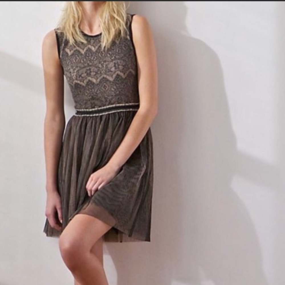 Anthropologie Weston Wear Dulcie Lace Tulle Dress - Picture 2 of 11